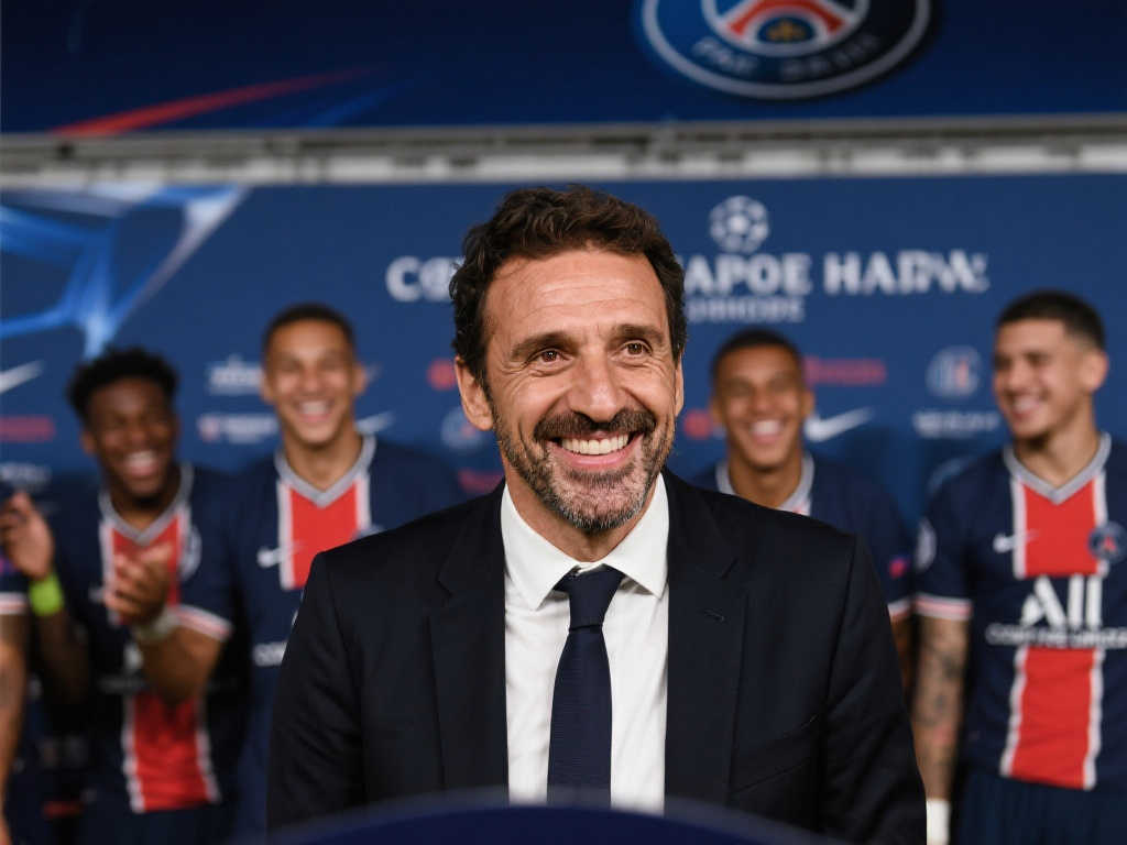 恩里克：球员对欧冠半决赛充满期待，赛前洋溢着兴奋喜悦氛围